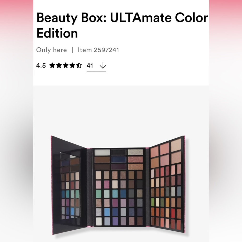 Ulta Beauty Box kit. Brand new. Never been used.